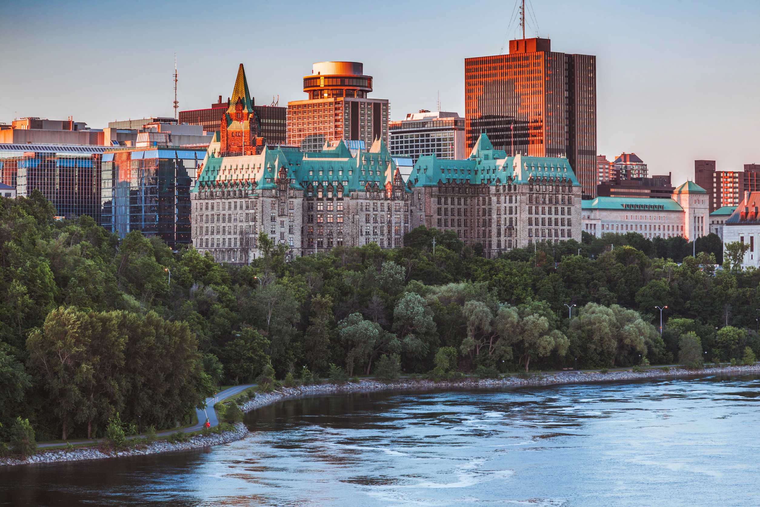 Architectural Buildings Of Ottawa In Canada