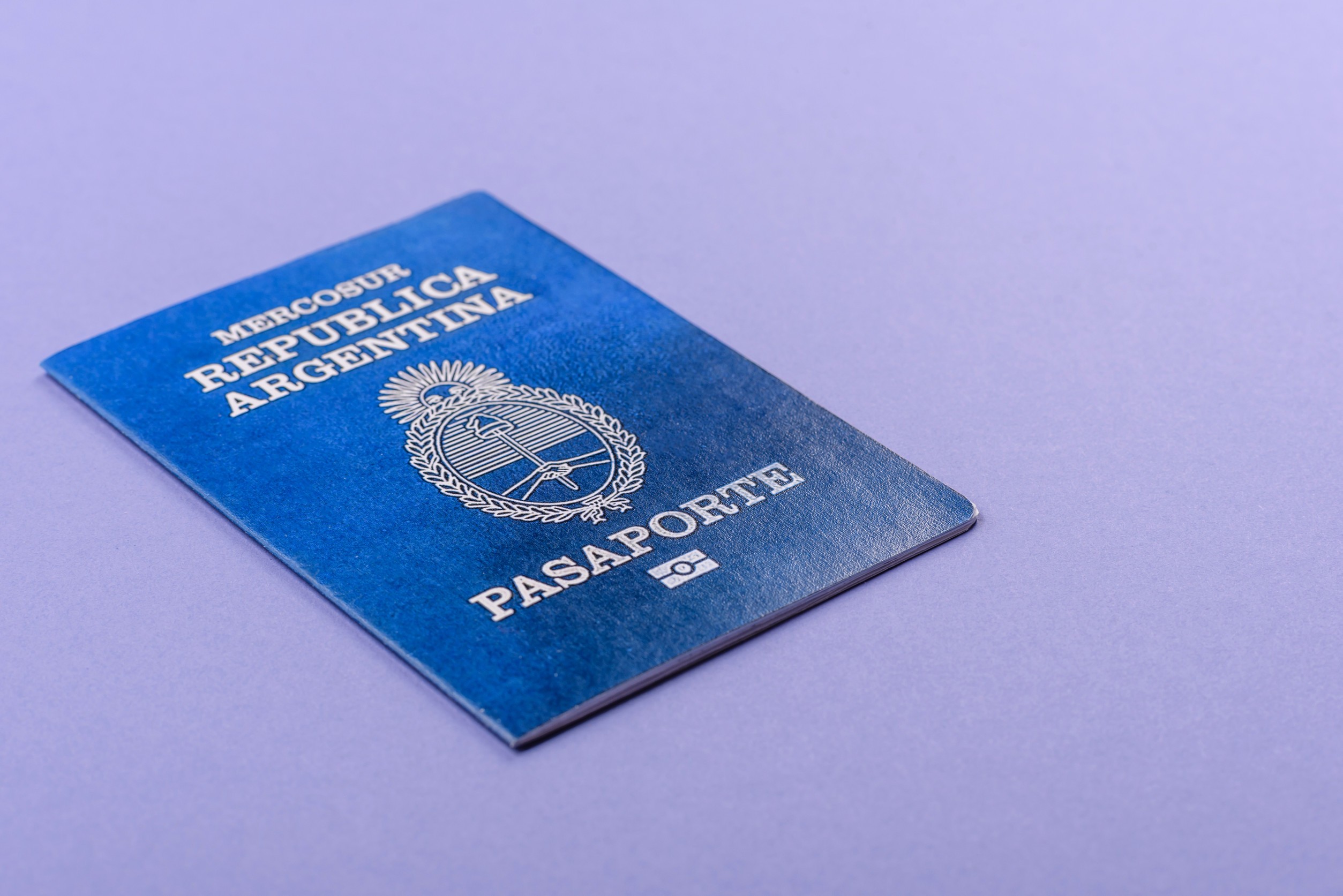 Argentina Passport For Traveling Flying And Doing Business