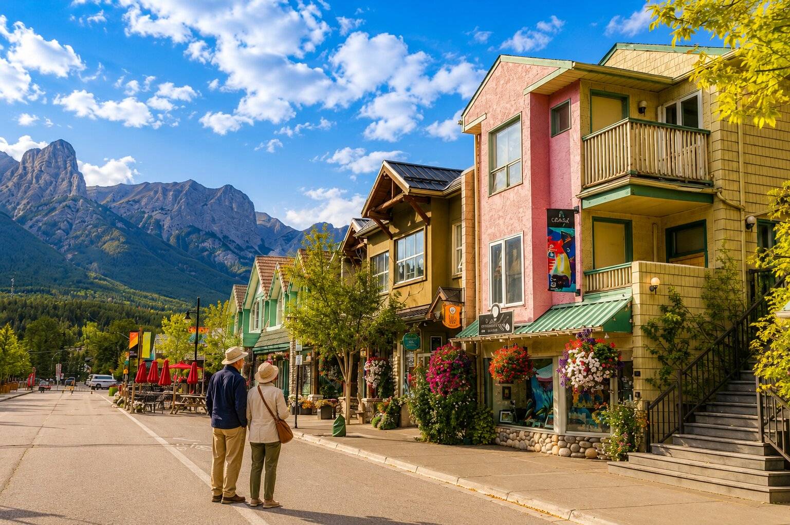 Beautiful town of Canmore