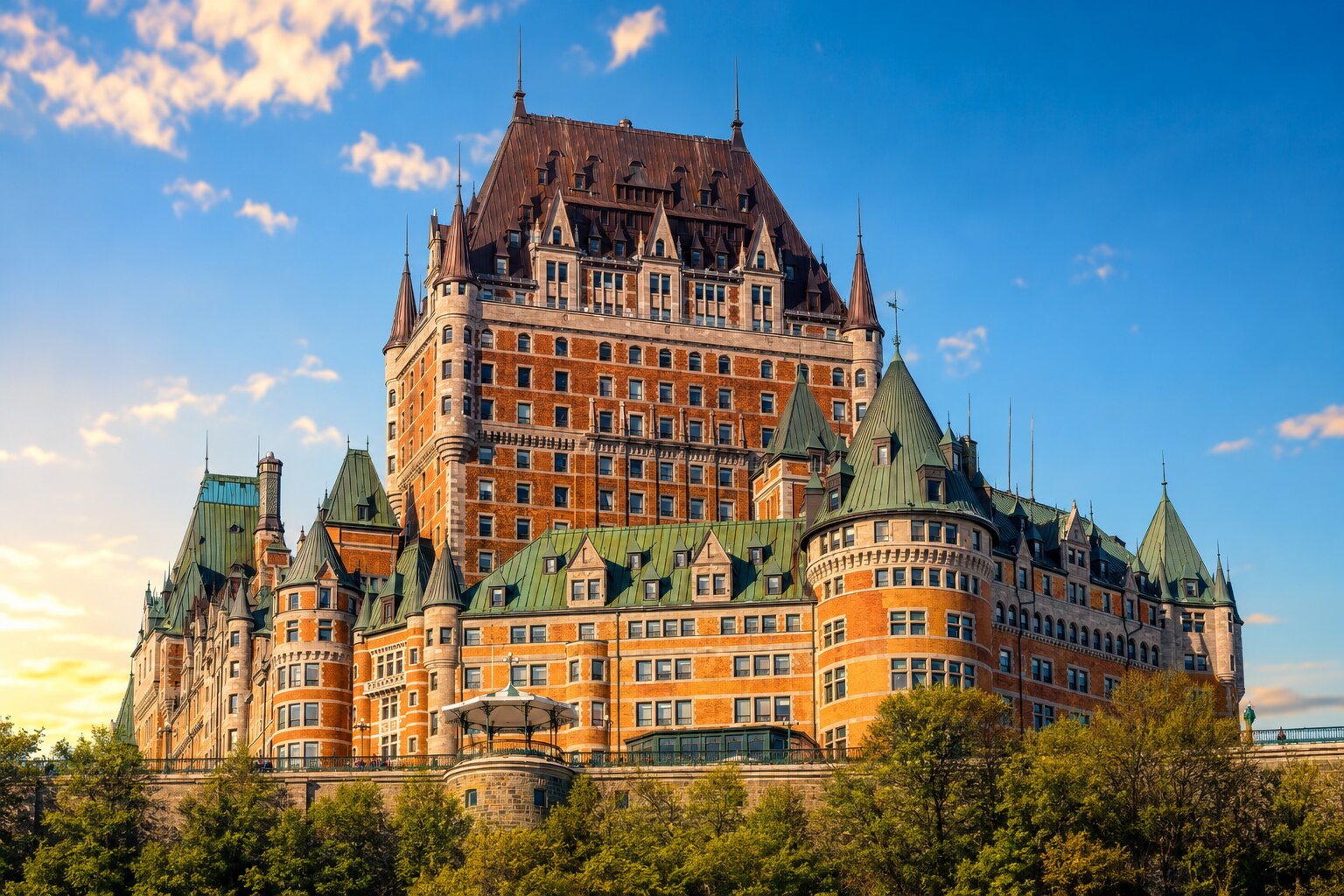 Chateau Frontenac In Quebec City