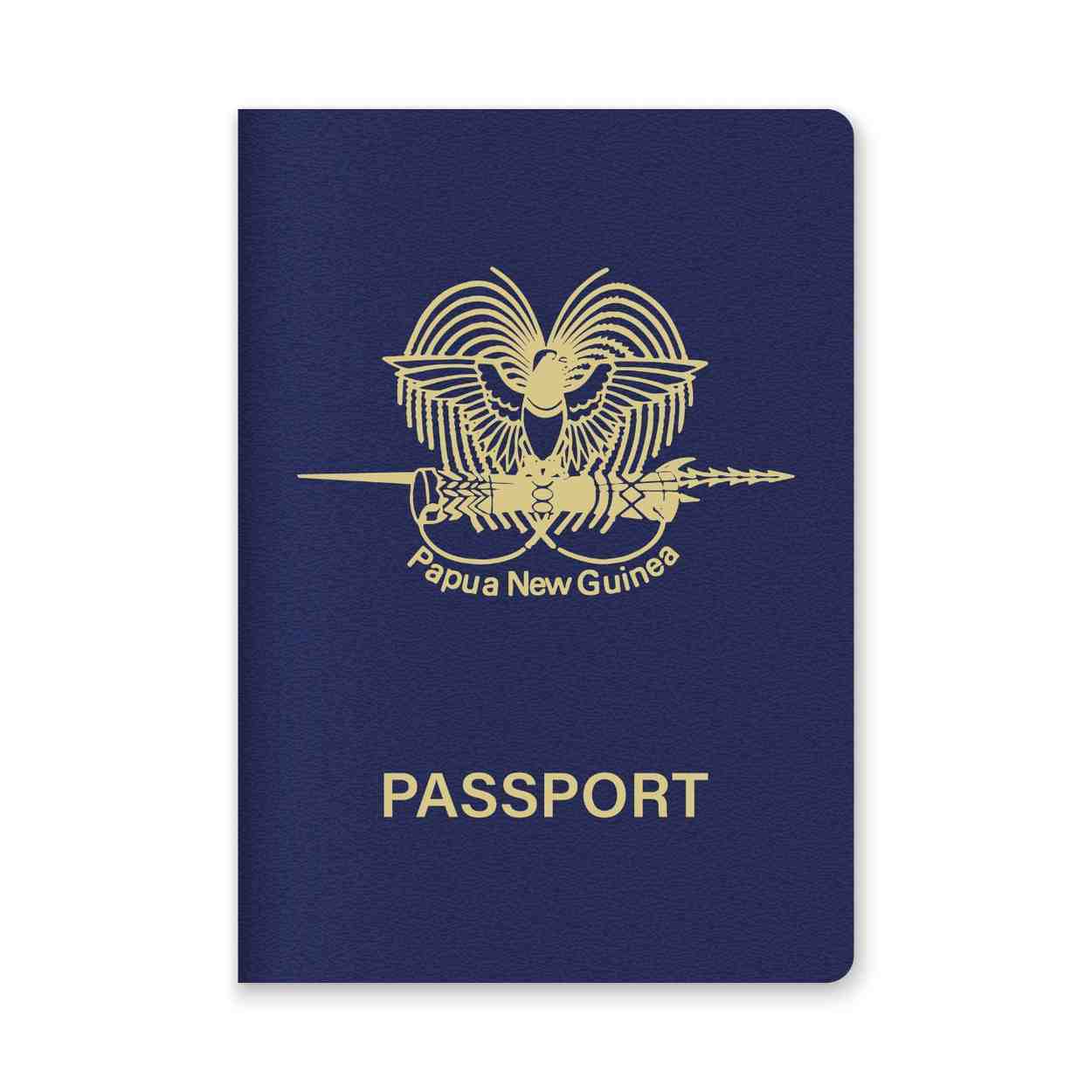 Close Up Of A Papua New Guinea Passport