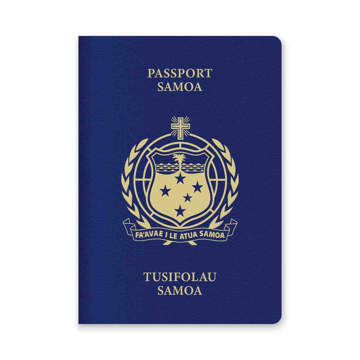Close Up Of A Samoa Passport