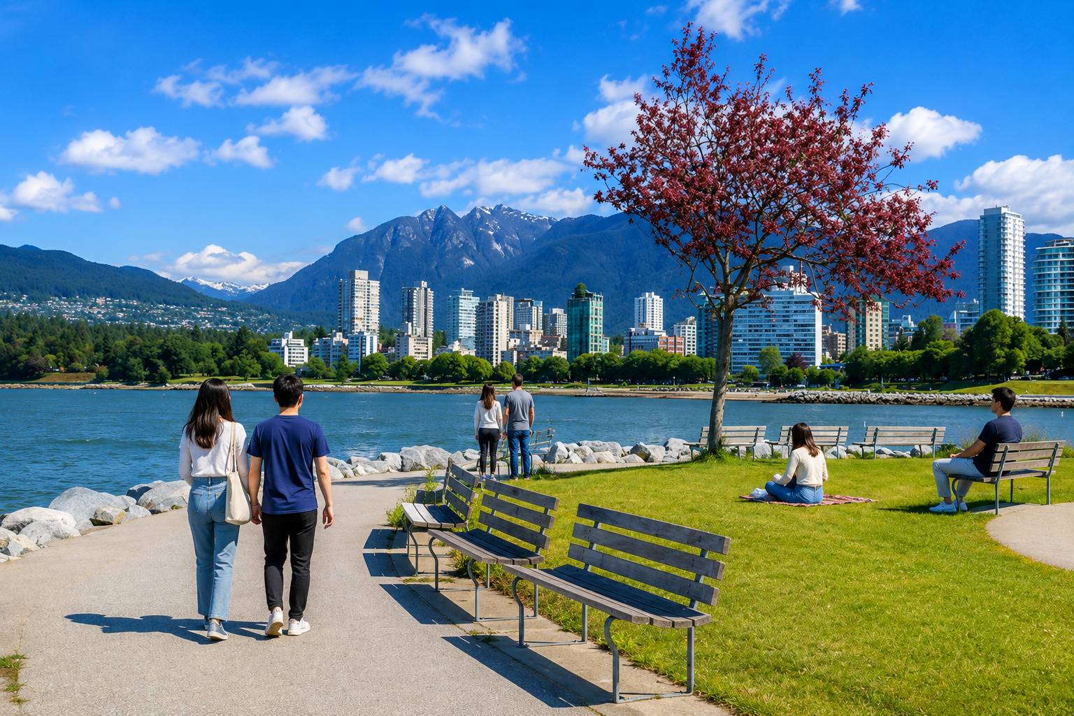 English Bay In Vancouver