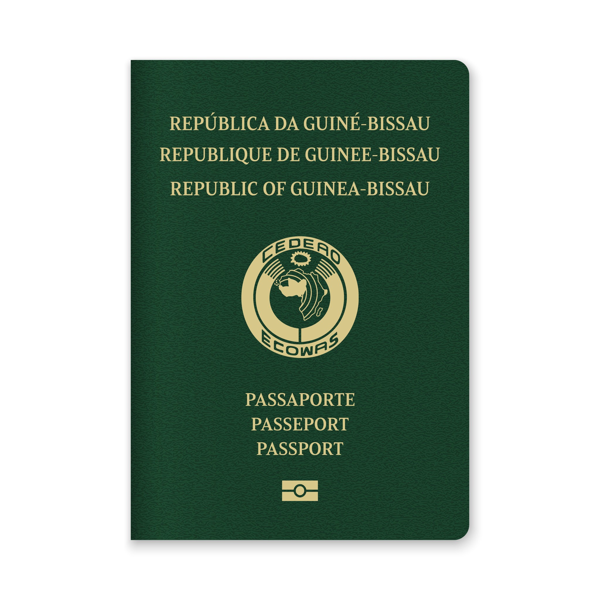 Guinea Bissau Passport Cover Featuring