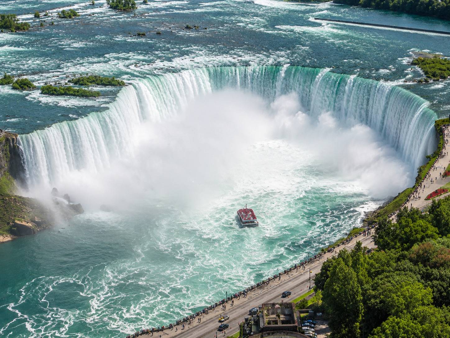 Horseshoe Falls In Niagara Falls