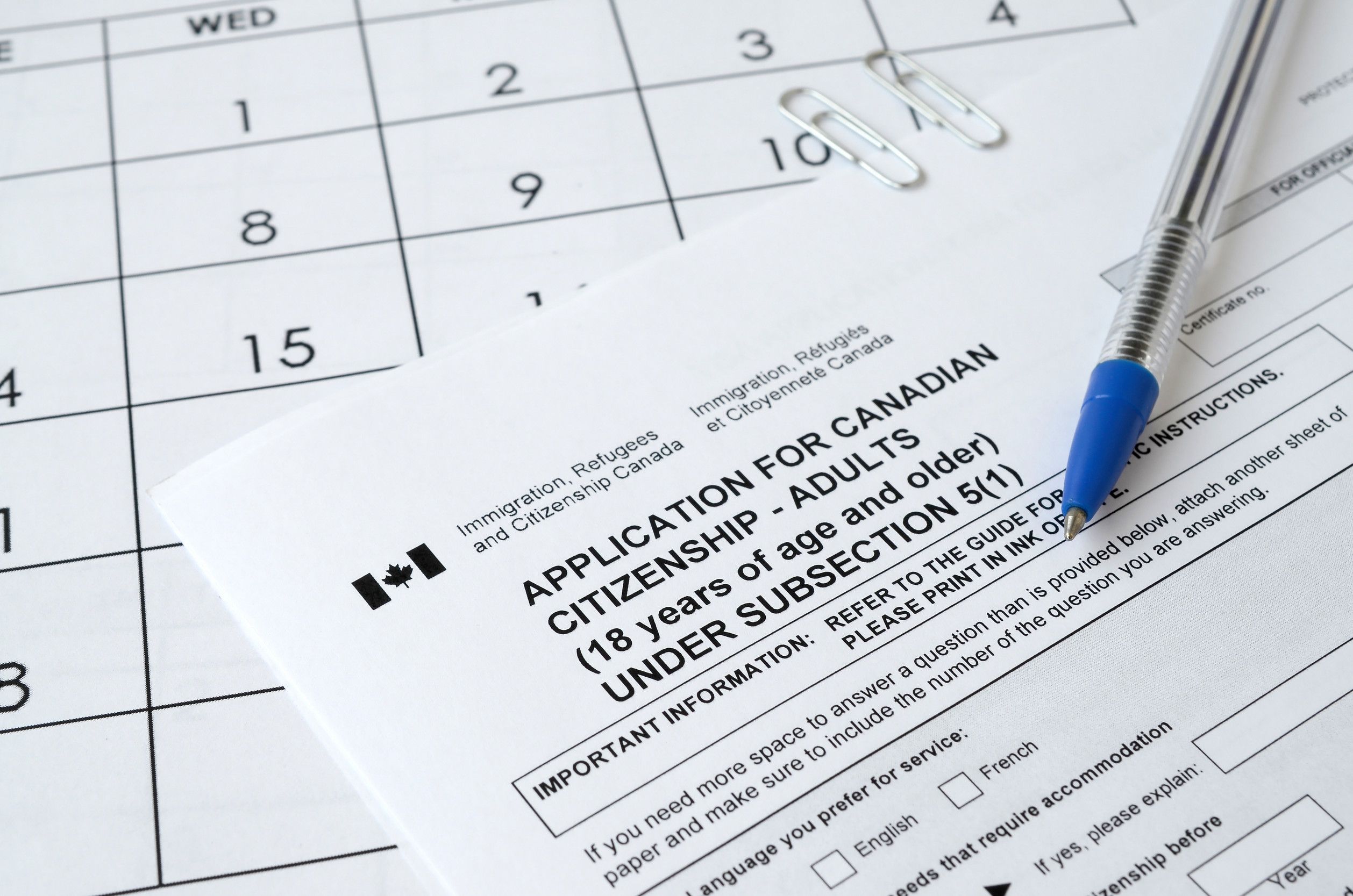 application for canadian citizenship for adults