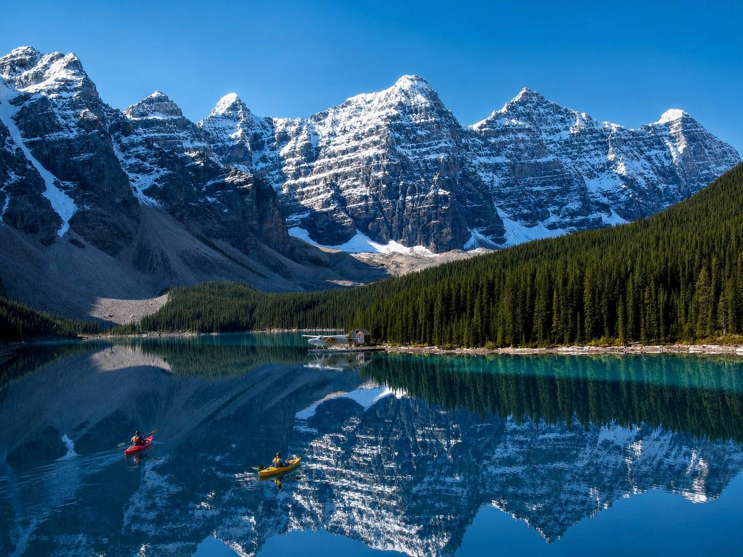 Moraine Lake in Banff National Park, Canada