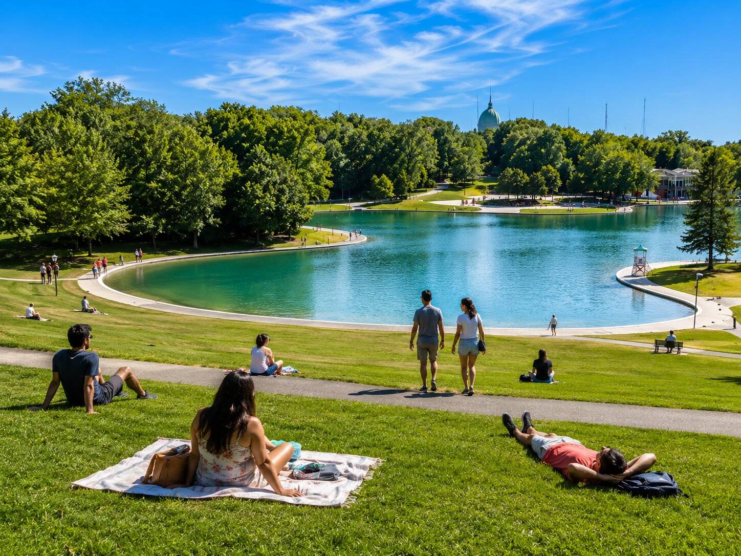 Mount Royal Park in Canada