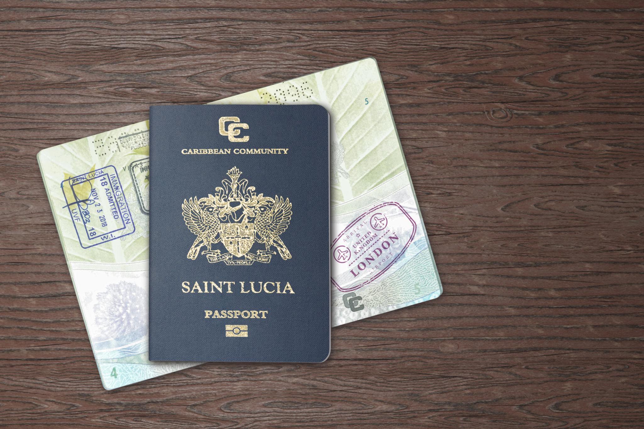 Saint Lucia Passport