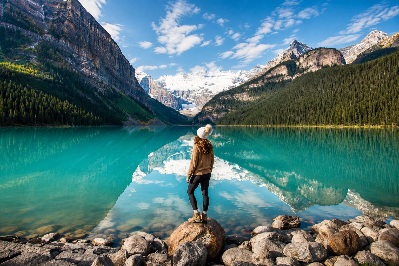 Solo Woman Traveller In Canada