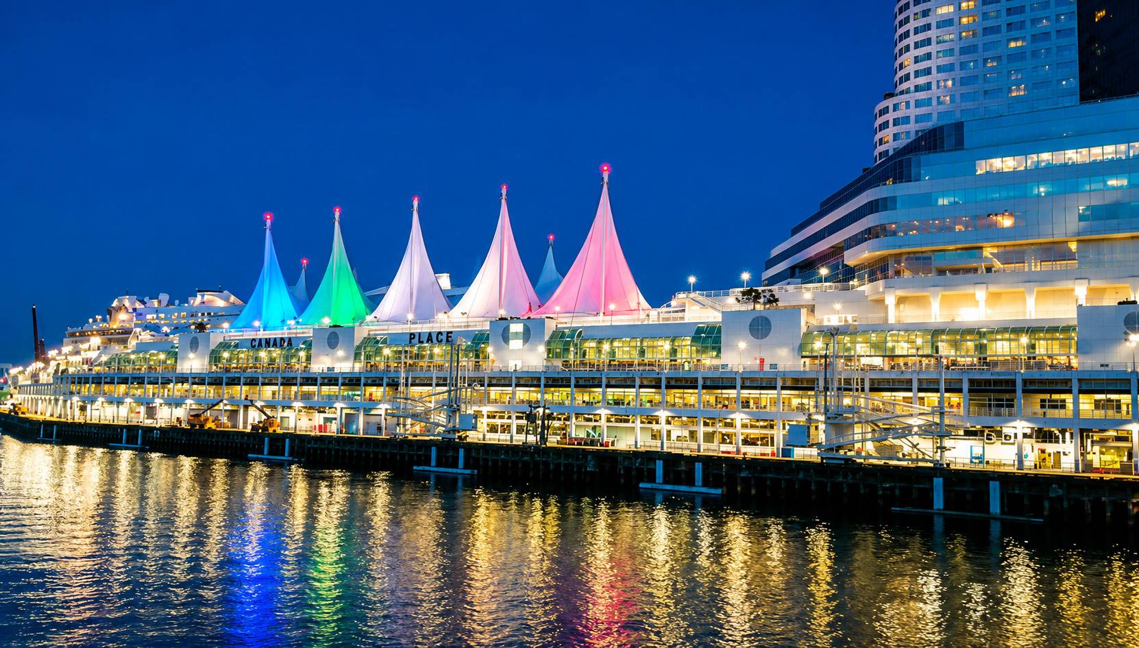 Stunning View Of Canada Place