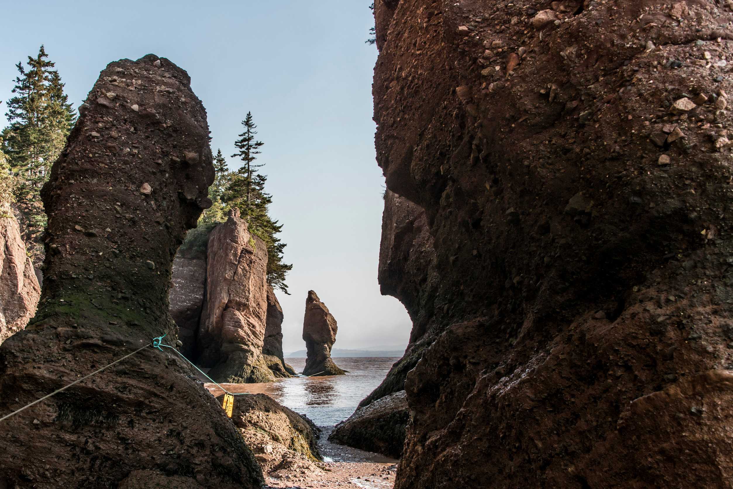 The Famous Geological Formation Of Hopewell Rocks