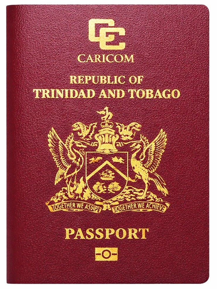 Trinidad Tobago Passport