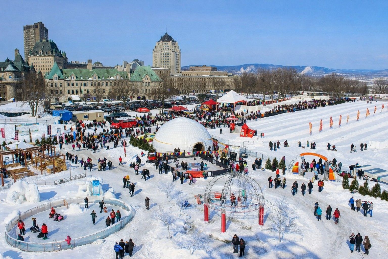 Winter Fun At The Quebec Winter Carnival